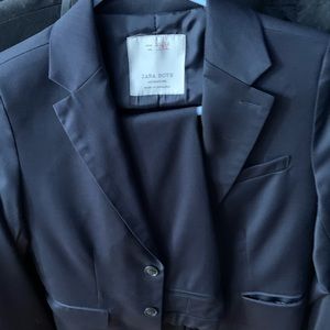2pc blue boys suit from Zara